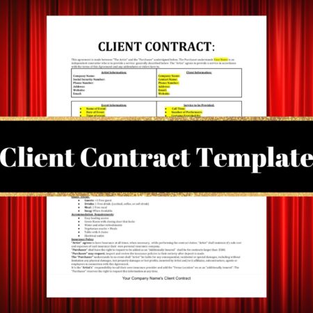 Client Contract Template