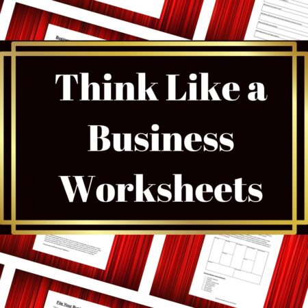 Think Like a Business Worksheet & Template Bundle