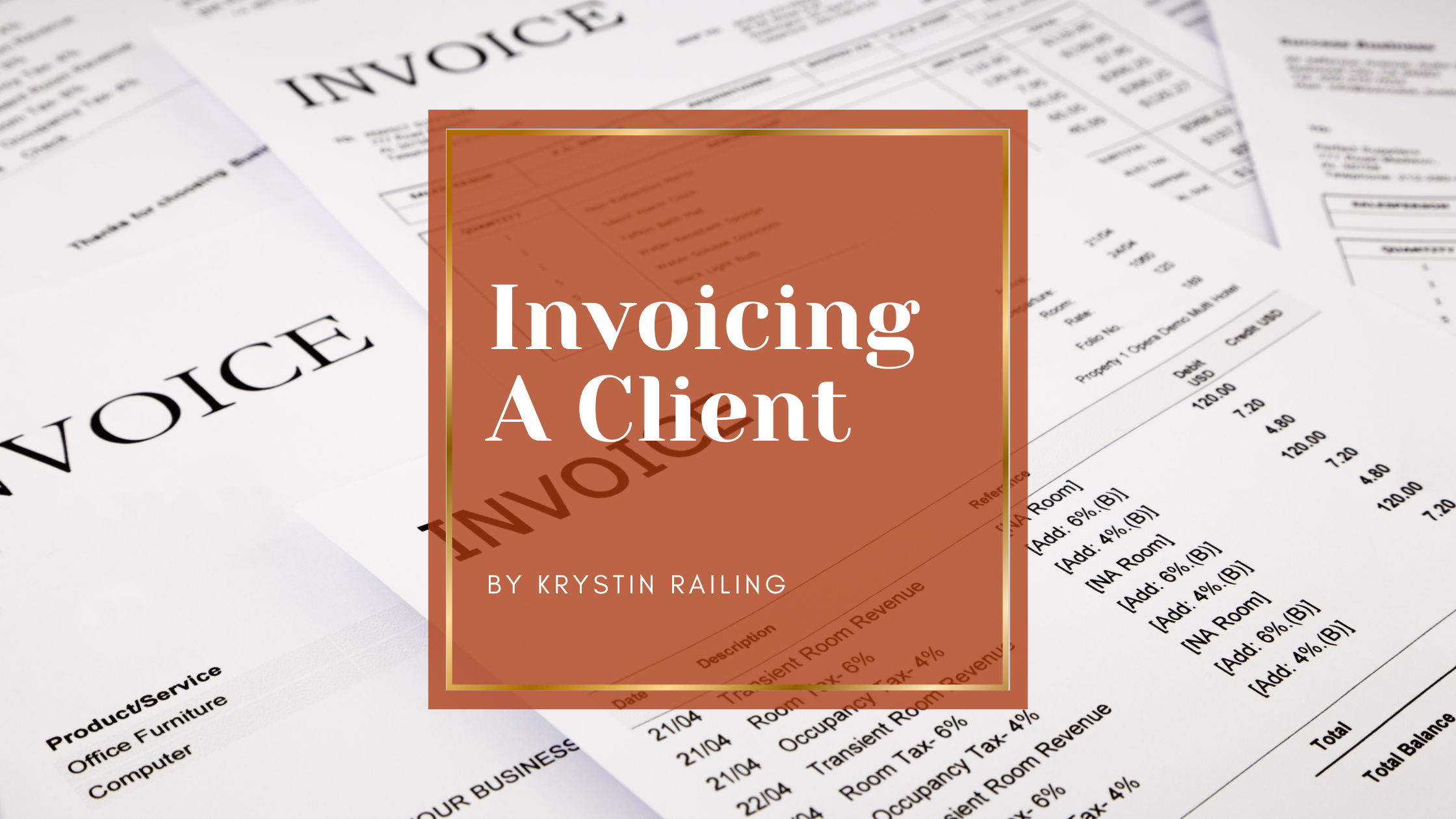 Invoicing a Client