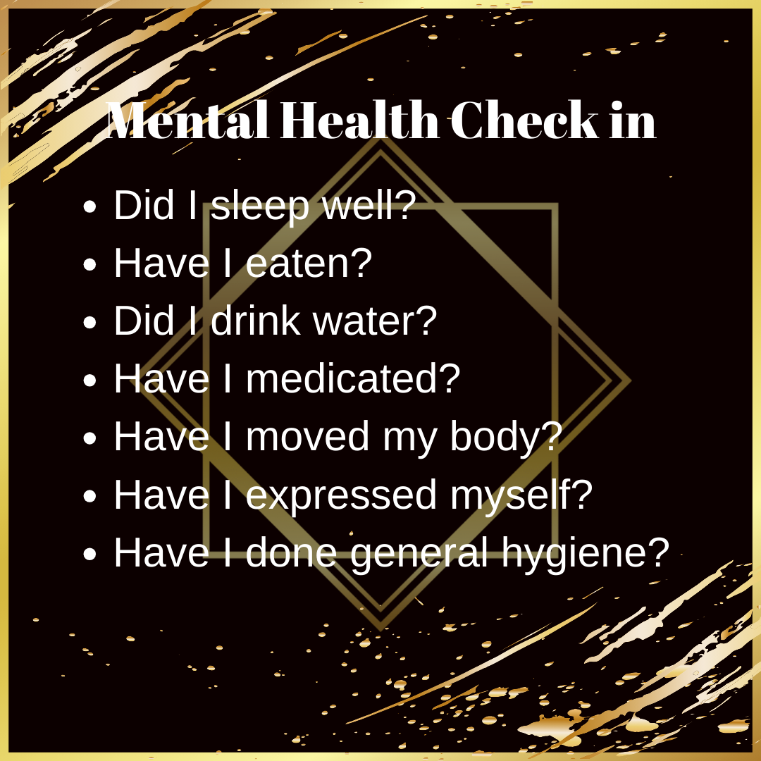 Post Gig Mental Health Check-In