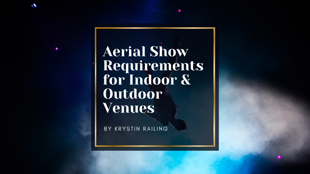 Aerial Show Protocols for Indoor & Outdoor Venues