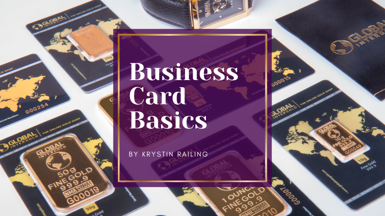 The Importance of Business Cards as a Performer